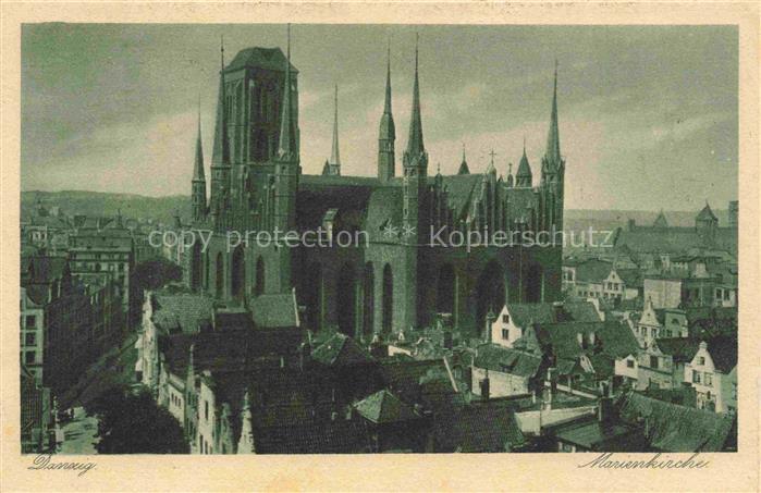 Danzig GDANSK PL Marienkirche