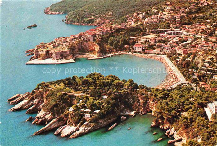 Ulcinj Montenegro Fliegeraufnahme