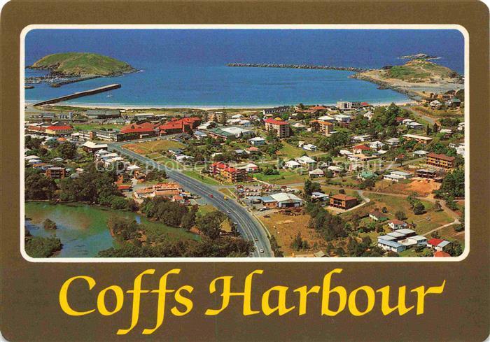 Coffs Harbour Australia Fliegeraufnahme