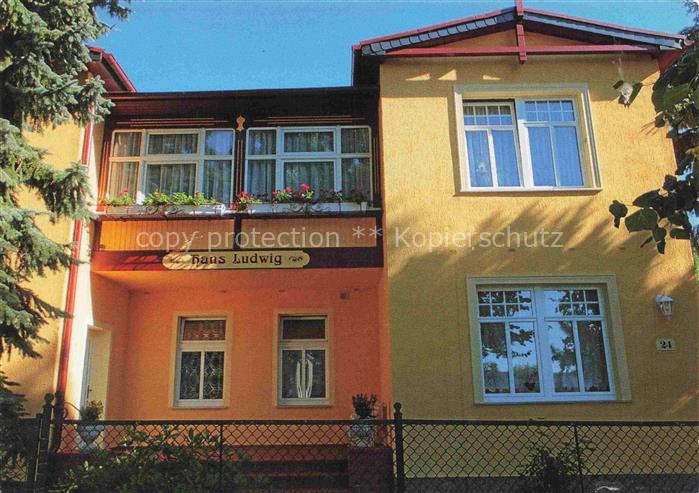 KOSEROW Ostseebad Usedom Gaestehaus Ludwig