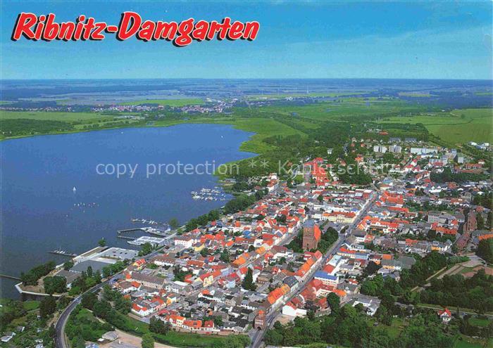 Ribnitz-Damgarten Ostseebad Fliegeraufnahme