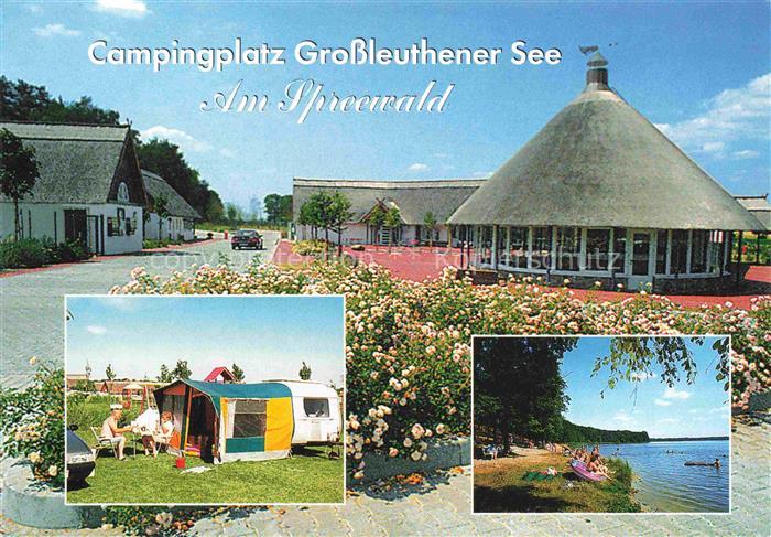 Grossleuthen Gross Leuthen Dahme-Spreewald Campingplatz Grossleuthener See Am Sp