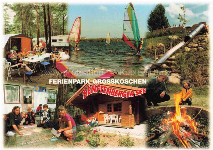 Grosskoschen Senftenberg Oberspreewald-Lausitz Senftenberger See Camping Lagerfe