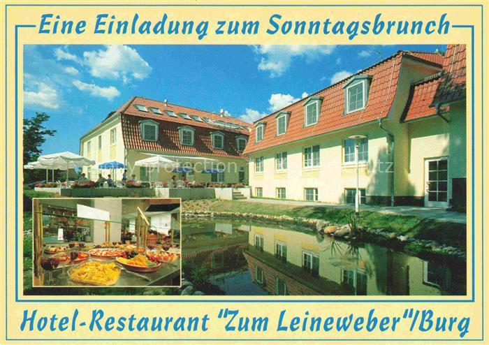 Burg Spreewald Brandenburg Hotel Restaurant Zum Leineweber Gastraum
