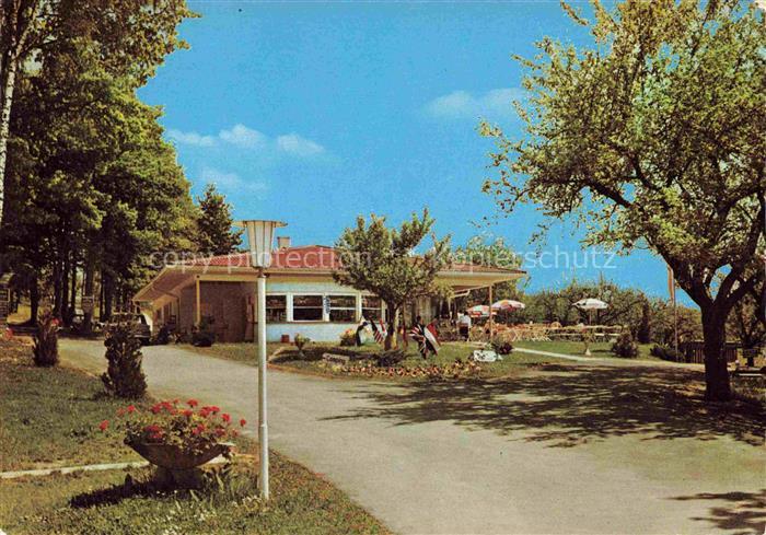 Buxheim Iller Memmingen Schwaben Bayern Campingplatz am See Gaststaette