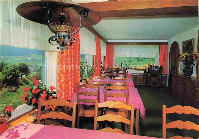 Tonbach Baiersbronn BW Haus Hannelore Gastraum