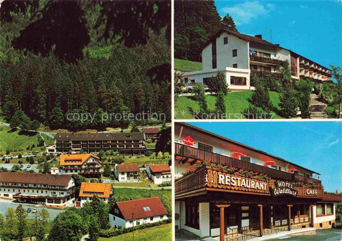 Tonbach Baiersbronn BW Hotel Waldlust Restaurant Fliegeraufnahme