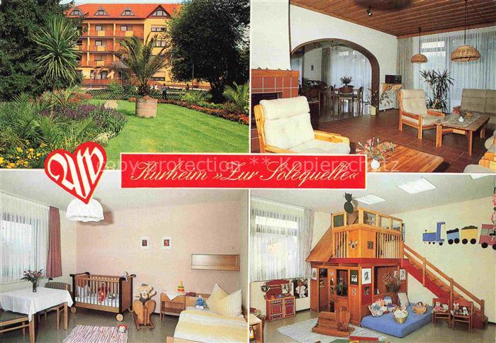 Bad Windsheim AWO Kurheim fuer Mutter und Kind Zur Solequelle Teilansichten