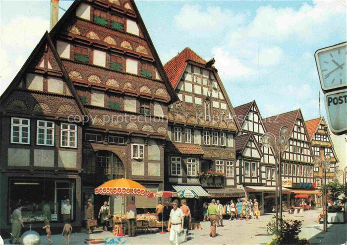 BAD SALZUFLEN Lippe NRW Fachwerkhaeuser