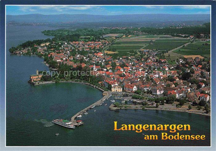Langenargen Bodensee Fliegeraufnahme