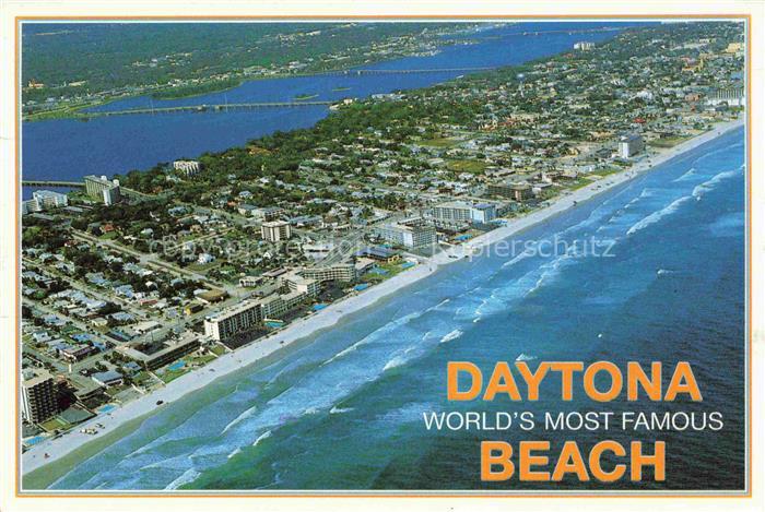 Daytona Beach Florida USA with Halifax River Fliegeraufnahme