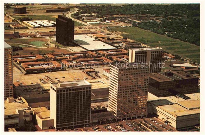 HOUSTON  Texas USA The Galleria Houston Oaks Hotel Fliegeraufnahme