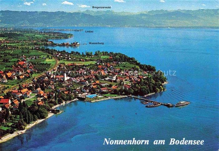 Nonnenhorn Bodensee Fliegeraufnahme