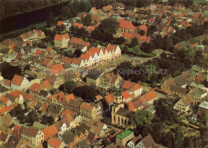 Friedrichstadt Eider Fliegeraufnahme