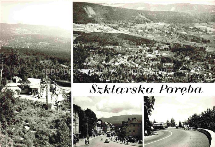 Szklarska Poreba Schreiberhau Riesengebirge PL Stacja przesiodowa wyciagu krzese