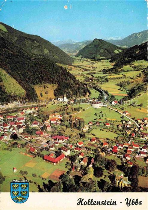 Hollenstein Ybbs Niederoesterreich AT Fliegeraufnahme