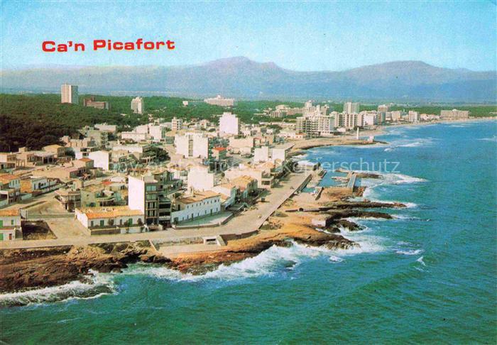 Can Picafort C an Picafort Mallorca ES Fliegeraufnahme