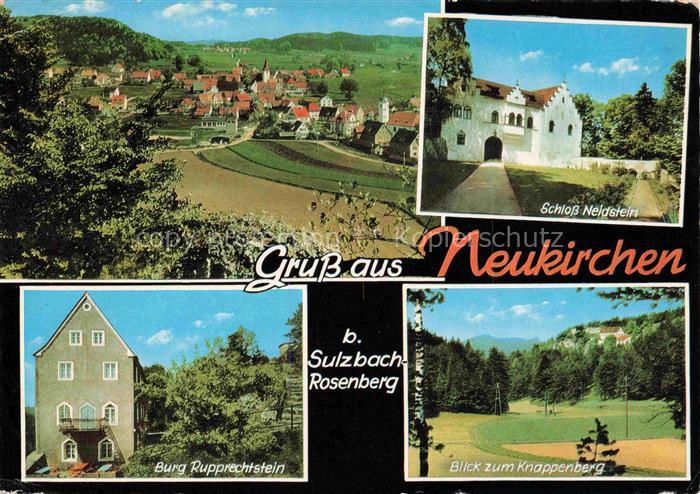Neukirchen Sulzbach-Rosenberg Panorama Schloss Neidstein Burg Rupprechtstein Bli