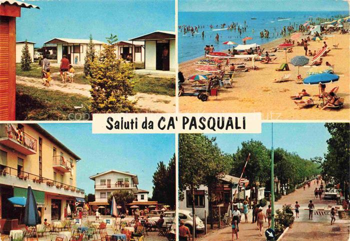 Ca Pasquali Veneto IT Bungalows Strandpartie Strandstrasse Freiterrasse