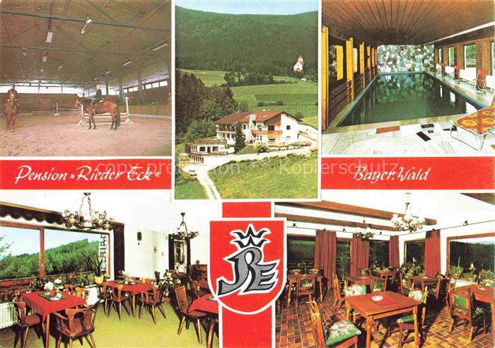 Oberried Bayerischer Wald Drachselsried Regen Bayern Pension Rieder Eck Reithall