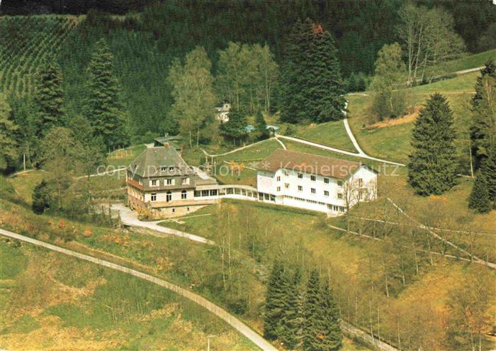 Schapbach BAD RIPPOLDSAU-SCHAPBACH BBC Kindererholungsheim Hohenhaus Fliegeraufn