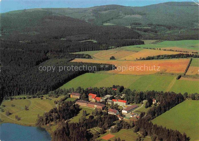 Clausthal-Zellerfeld Goslar Fachklinik am Hasenbach LVA Hannover Fliegeraufnahme