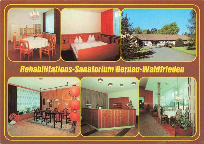 Bernau Berlin Mark Reha Sanatorium Waldfrieden Kleiner Salon Appartement Eingang