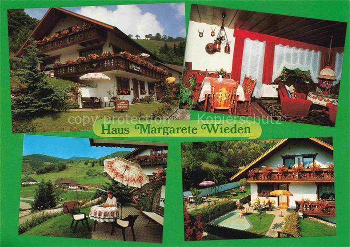 Wieden Schwarzwald BW Haus Margarete Gaststube Terrasse Garten