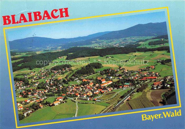Blaibach Cham Bayern Fliegeraufnahme