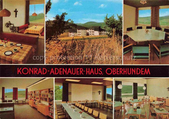 Oberhundem Konrad Adenauer Haus Gastraeume Speiseraeume Buecherei