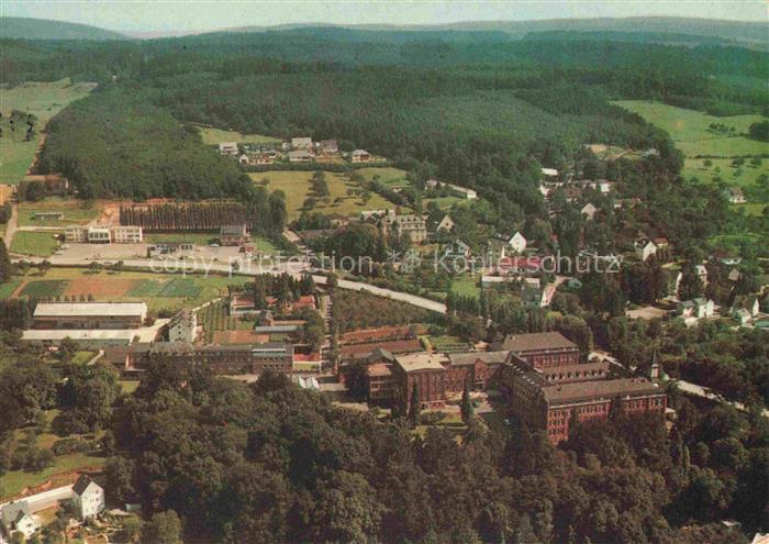 KOBLENZ Rhein Mutterhaus und Kneippkrankenhaus der Dominikanerinnen Fliegeraufn