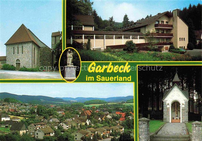 Garbeck Balve NRW Kirche Hotel Panorama Kapellchen
