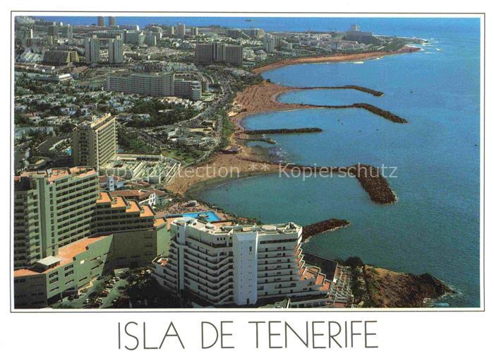 Playa de las Americas Arona Tenerife Islas Canarias ES Fliegeraufnahme