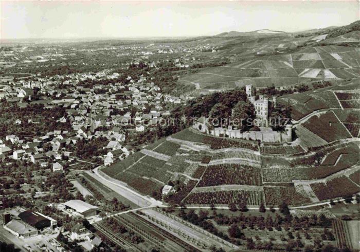 Ortenberg Baden Gasthaus Pension zum Bahnhof Schloss Fliegeraufnahme