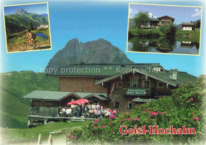 Bramberg Habachtal Wildkogel AT Almgasthof Geisl Hochalm Gondelteich