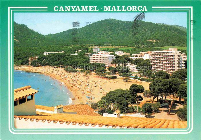 Canyamel Mallorca ES Capdepera Fliegeraufnahme