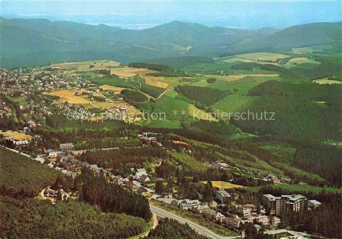 Winterberg Hochsauerland NRW Fliegeraufnahme