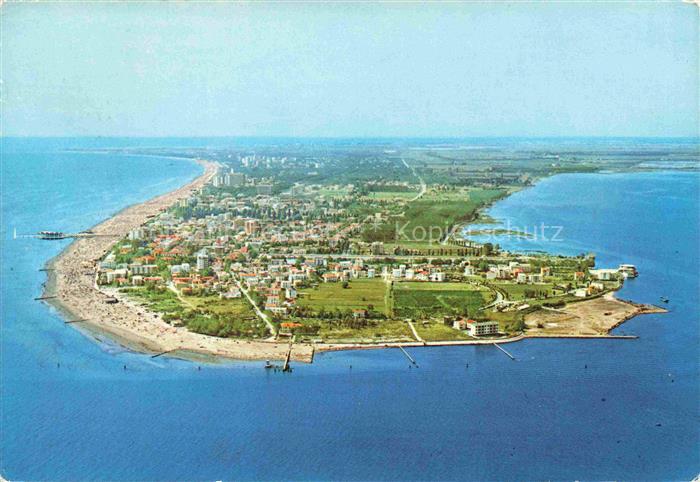 LIGNANO Sabbiadoro Veneto IT Fliegeraufnahme