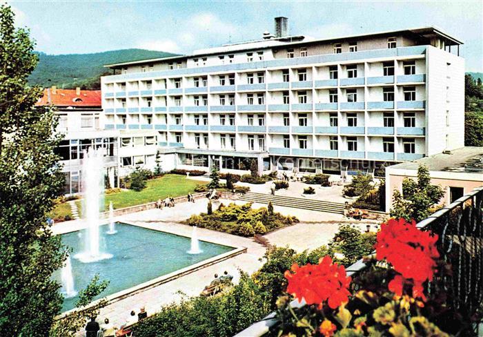 BAD WILDUNGEN Sanatorium Wicker Wasserspiele