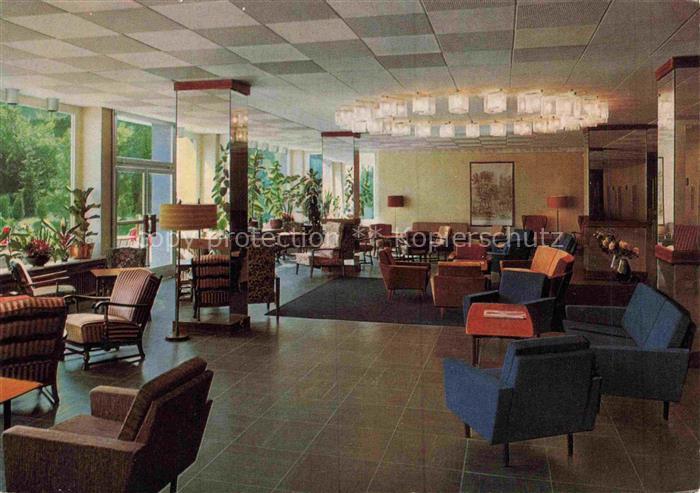 BAD WILDUNGEN Kursanatorium Wicker Foyer