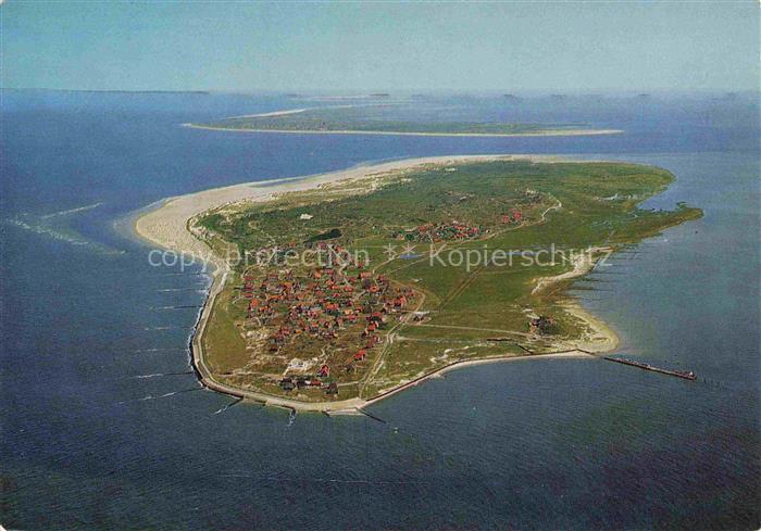 BALTRUM Nordseebad Fliegeraufnahme