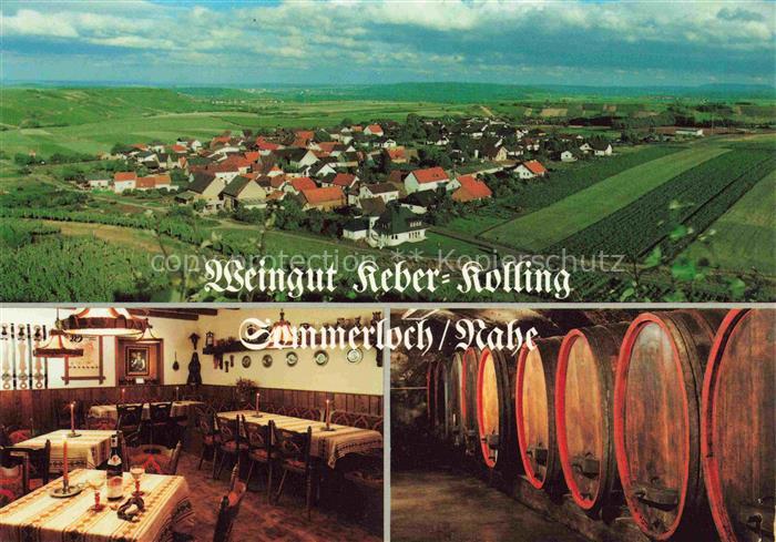 Sommerloch Panorama Weingut Sommerloch Gaststube Weinkeller