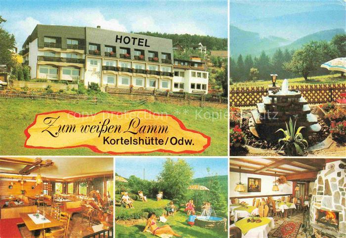 Kortelshuette Rothenberg Odenwald Hotel Zum weissen Lamm Gastraeume Liegewiese B