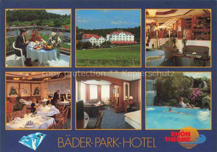 Kuenzell Baeder Park Hotel Terrasse Gastraeume Schwimmbad