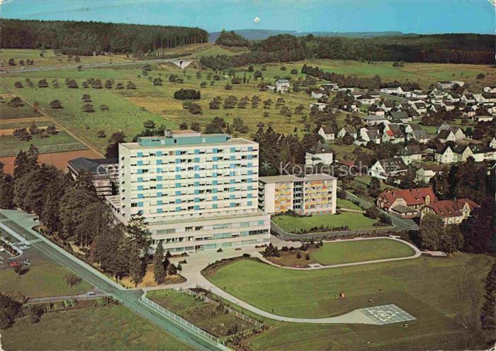 Dernbach Westerwald Herz Jesu Krankenhaus Fliegeraufnahme