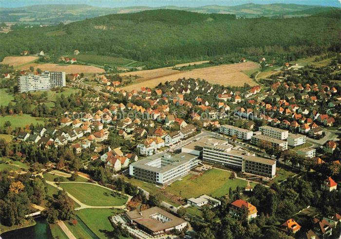 BAD SALZUFLEN Lippe NRW Seeterrassen Kurklinik Lipperland der BfA und der LVA We