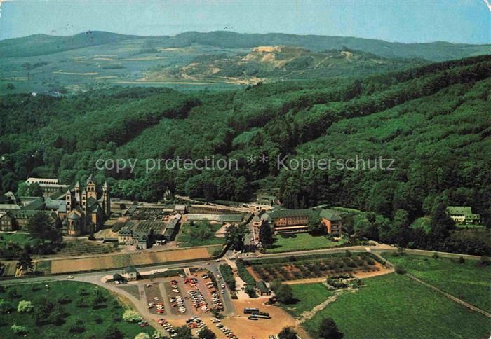 MARIA LAACH Kloster Fliegeraufnahme