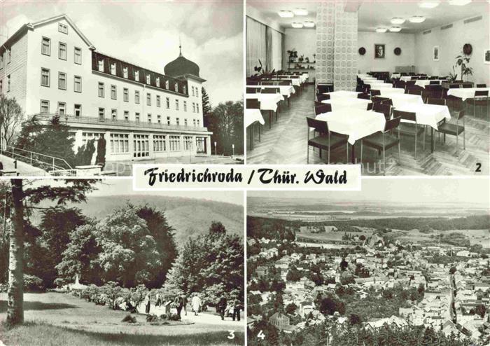 Friedrichroda Thueringen FDGB Erholungsheim Hermann Danz Speisesaal Puschkinpark