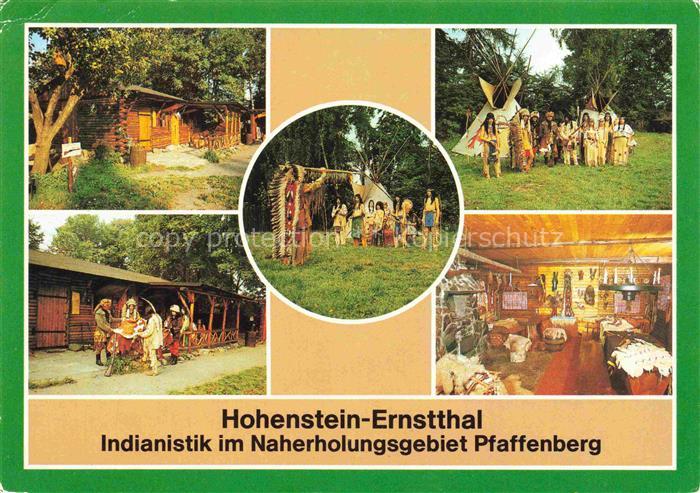 Hohenstein-Ernstthal Indianistik im Naherholungsgebiet Pfaffenberg Details