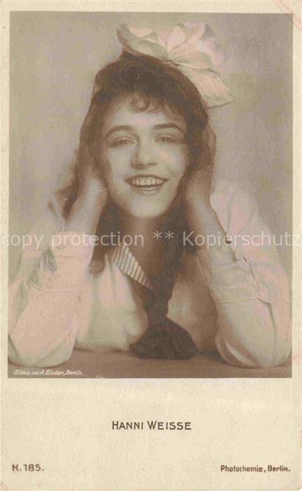 Verlag Photochemie Nr. K.185 Hanni Weisse